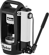 Image of Product. Front orientation. Hose Crimpers. Hose Crimpers for Hydraulic Hose Fittings, Manual.