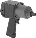 Image of Product. Front orientation. Impact Wrenches. Heavy Duty Air-Powered Impact Wrenches, Pistol Grip.