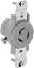 Interference-Limiting Turn-Lock Receptacles