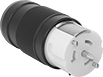 Image of Product. Front orientation. Power Connectors. Turn-Lock Connectors, California Standard Sockets.