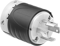 Image of Product. Front orientation. Power Connectors. Turn-Lock Connectors, Non-NEMA Plugs.