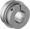 Washdown Clamp-On Collar Ball Bearings