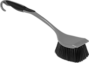 Image of Product. Front orientation. Scrub Brushes. Scrub Brushes with Handle, Style H.