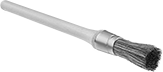 Image of Product. Front orientation. Adhesive Brushes. Round.