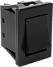 Image of Product. Blank. Front orientation. Rocker Switches. Submersible High-Starting-Current Rocker Switches, Without Guard, Quick-Disconnect-Terminal Wire Connection, Not Illuminated, Blank.
