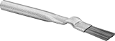 Image of Product. Style F. Front orientation. Abrasive Hand Brushes. Aggressive-Cleaning Abrasive Hand Brushes, Upright Handle, Style F.