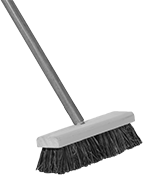 Image of Product. Front orientation. Scrub Brushes. Scrub Brushes with&nbsp;Extended-Reach&nbsp;Handle, Style A.