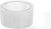 Image of Product. Front orientation. Repair and Duct Tape. Optically Clear Repair Tape.