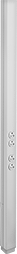 Image of Product. Front orientation. Outlet Strips. Ceiling-Mount Outlet Poles.