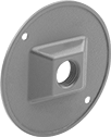 Image of Product. Front orientation. Outlet Box Covers. Covers for Weatherproof Outlet Boxes, 1 Conduit Connection.