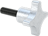 Left-Hand Threaded-Stud Knobs