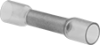 Image of Product. Front orientation. Wire Splices, Connectors, and Taps. Heat-Shrink Crimp-On Butt Splices, Fully Insulated.