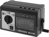 Image of Product. Front orientation. Insulation Testers. Hand Crank-Operated Insulation Testers, Megger Insulation Testers.