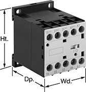 Image of Product. Relay. Front orientation. Contains Annotated. Safety Relays. Machine-Guard Safety Relays.