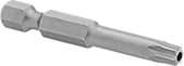Image of Product. Quick-Change Hex Shank. Front orientation. Screwdriver Bits. Tamper-Resistant Torx Bits, For Power Tools.