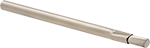 Image of Product. Style C (Stainless Steel). Front orientation. Abrasive Hand Brushes. Miniature Abrasive Hand Brushes, Upright Handle, Style C, Stainless Steel Handle.