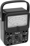Image of Product. Front orientation. Multimeters. Simpson Analog Multimeters.