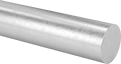Image of Product. Front orientation. Nickel. Hardened Ultra-Strength 718 Nickel Rods.