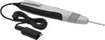 Image of Product. Front orientation. Line Break Detectors. Sheathed-Alligator-Clip Sensor End, Probe-Tip Sensor End.