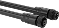 Image of Product. M22 Plug × Socket. Front orientation. Metric Circular Cords. M22 Cords, M22 Plug × Socket.