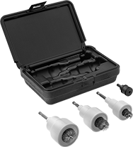 Image of Product. Front orientation. Tube Brushes. Time-Saving Internal and External Tube Brush Sets.