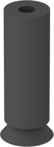 Image of Product. Front orientation. Vacuum Cup, Push-on, 0.190" Cup Diameter, 0.480" Cup Height.