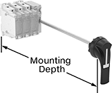 Image of Product. Front orientation. Contains Annotated. Disconnect Switches. Enclosure Disconnect Switches, Switches with Lockout and Fuse Holder.