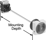 Image of Product. 3 Circuits. Front orientation. Contains Annotated. Disconnect Switches. Enclosure Disconnect Switches, Switches with Lockout Only, Plastic Housing, 3 Circuits Controlled.