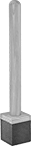 Image of Product. Straight Fixed Handle. Front orientation. Commutator Resurfacers. Commutator Resurfacers with Handle, Straight Handle, Fixed Handle.