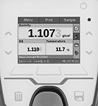 Image of Product. Digital Display. Front orientation. ZoomedIn view. Density Meters. Digital Density Meters.