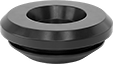 Image of Product. Bottom orientation. Grommets. Wet-Environment Sealing Grommets, Style B.