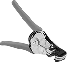 Image of Product. Front orientation. Wire and Cable Strippers. Squeeze-and-Strip Electrical Wire Strippers.