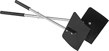 Image of Product. Paddle Jaws. Front orientation. Retrievers. Gripping-Jaw Retrievers, Polyethylene Paddle Jaws.