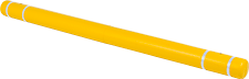 Image of Product. Front orientation. Clearance Bars. Reflective-White Tape.