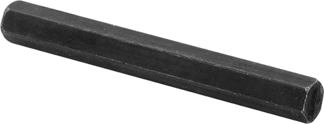Image of Product. Front orientation. Tip for 5/32" Drive Size Long-Reach T-Handle Hex Key.