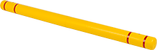 Image of Product. Front orientation. Clearance Bars. Reflective-Red Tape.
