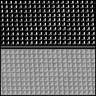 Image of Specification. Top orientation. Contains Border. Pyramid. Multichannel Interlocking Cable Ramps.