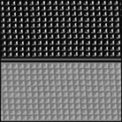 Image of Specification. Pyramid. Front orientation. Pyramid. Multichannel Interlocking Cable Ramps.