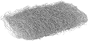 Image of Product. Front orientation. Abrasive Wool. Stainless Steel Abrasive Wool Pads.
