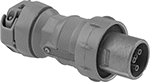 Image of Product. Front orientation. Power Connectors. Washdown Pin-and-Sleeve Connectors, Plugs.
