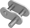 Image of Product. Front orientation. Roller Chain and Links. Attachment Roller Chain Links, Connecting Link, D-1 Attachment.