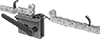 Cable-Style Roller Chain Holders