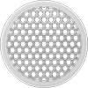 Ultra-Chemical-Resistant PTFE Gaskets with Perforations for Quick-Clamp Tube Fittings