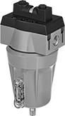 Image of Product. Front orientation. Compressed Air Separators. Compressed Air Separators for Oil Removal, Opaque Bowl.