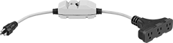 Image of Product. Front orientation. Extension Cords. GFCI Multi-Outlet Extension Cords, Inline GFCI.