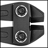 Image of Product. Side1 orientation. ZoomedIn view. Contains Border. Bolt Cutters. Bolt Cutters with Offset Handles.