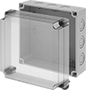 Polycarbonate Corrosion-Resistant Washdown Enclosures with See-Through Cover