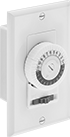Image of Product. Front orientation. Timer Switches. Outlet-Box-Mount Time and Day Activated Switches, 24-Hr. Timing Cycle.