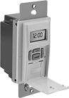 Image of Product. Front orientation. Timer Switches. Outlet-Box-Mount Time and Day Activated Switches, 7-Day Timing Cycle.