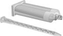 Image of Product. Front orientation. Potting Compounds. Urethane Potting Compounds, Cartridge.